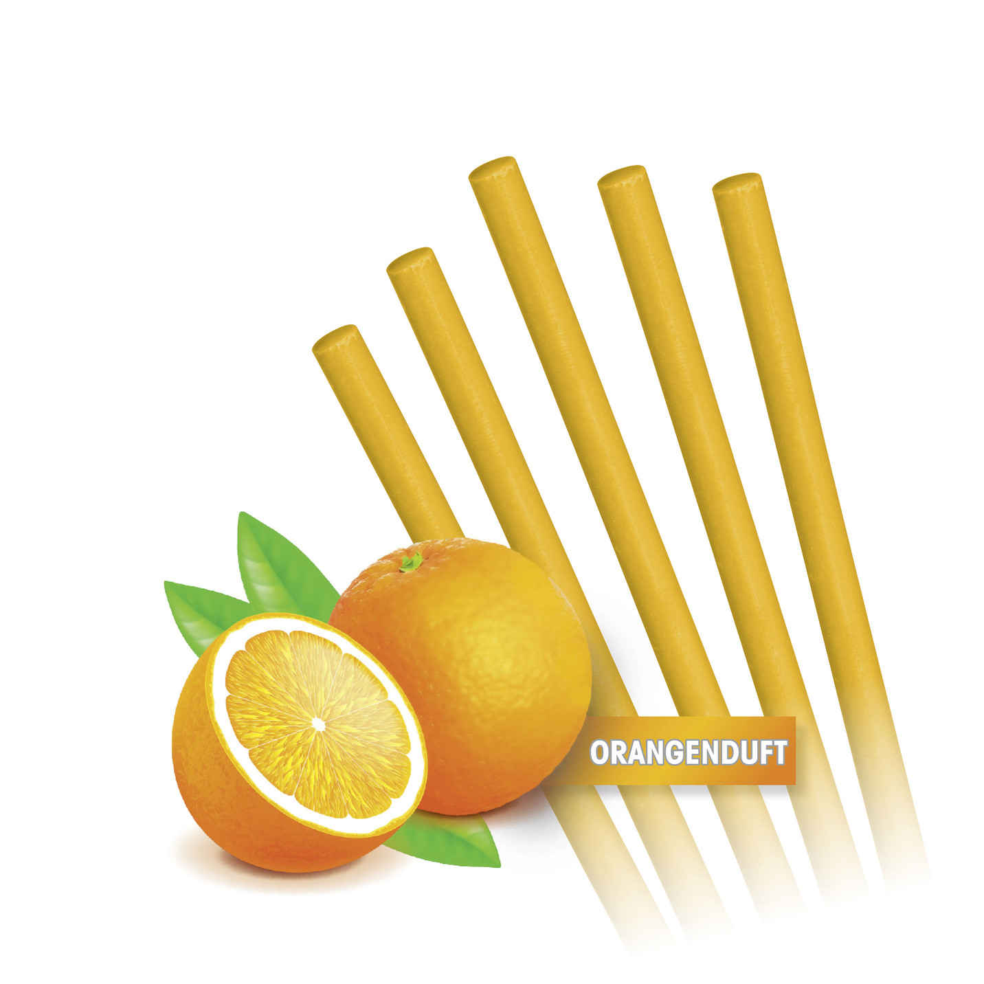 Orangenreiniger-Set mit gratis Abfluss-Sticks
