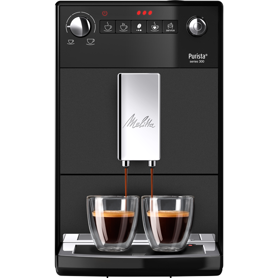 Purista®|Kaffeevollautomat Mattschwarz
