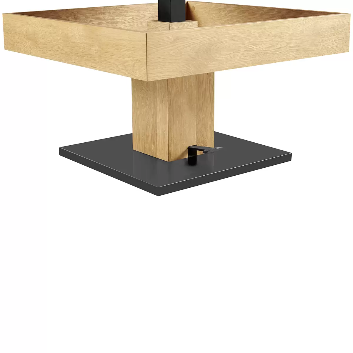 Salontisch Kapstadt 2 Eiche,schwarz