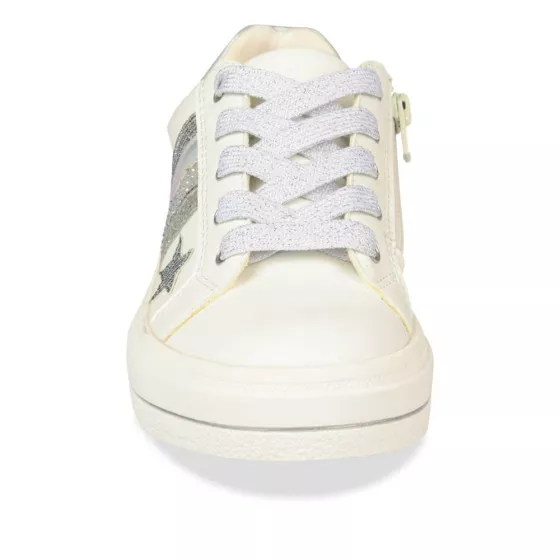 Baskets BLANC LOVELY SKULL