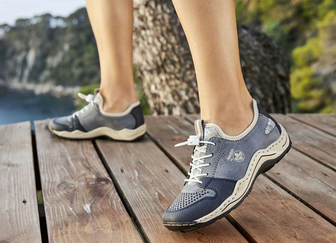 Rieker Sneaker mit Schnellverschluss