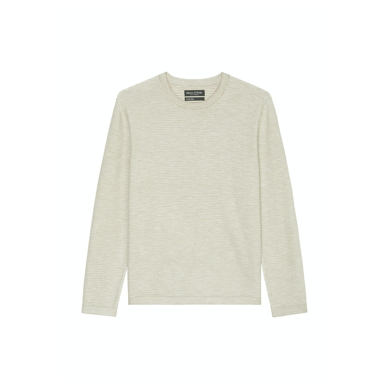 Marc o'Polo Crewneck, cotton linen, rib st