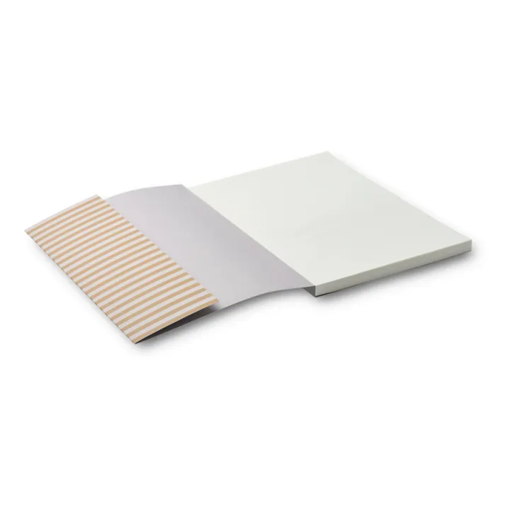 Liewood Carnet A4 Jae | Stripe Yellow mellow/Sandy