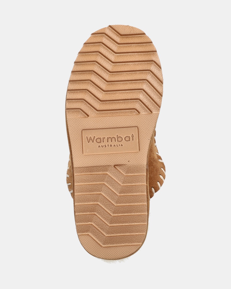 Warmbat Australia Mardie Pantoffels  - cognac