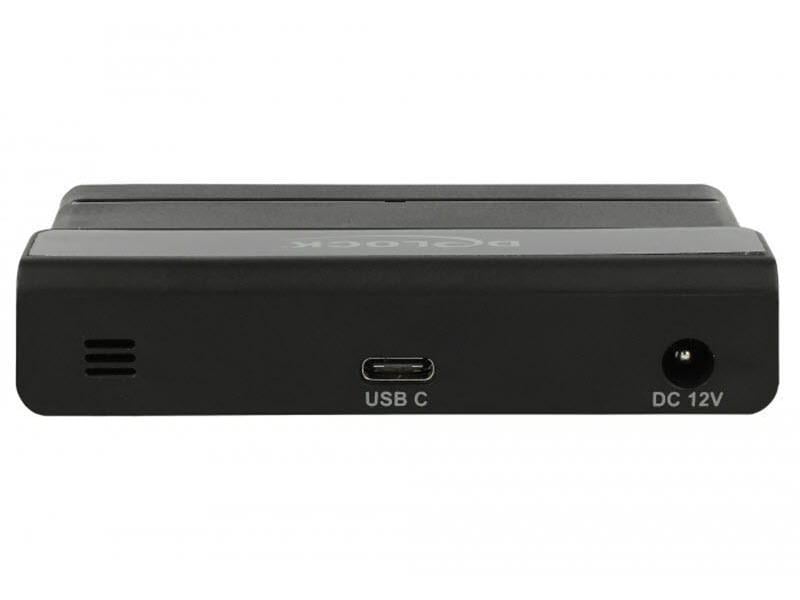 Delock USB-Hub 64053 4x USB-A Delock Externer USB 3.1 4 Port Hub mit 10 Gbps