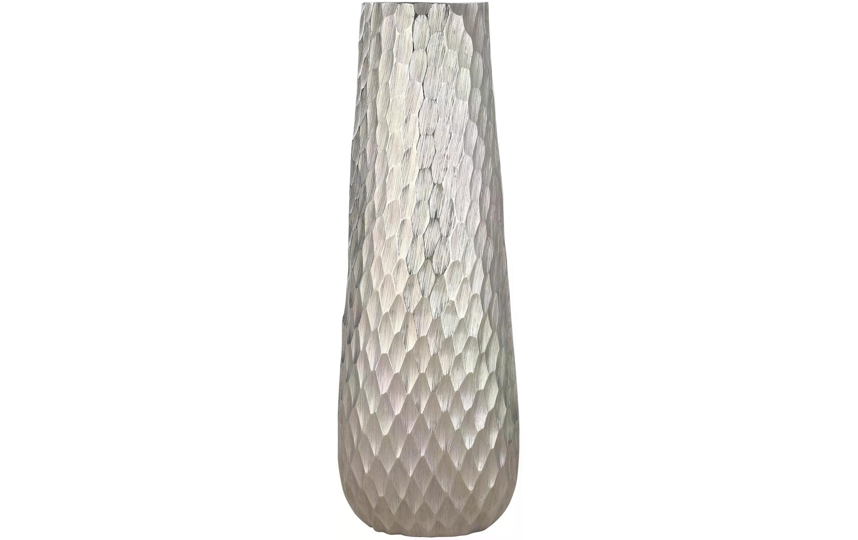 Vase Nilgaut 40.5 cm, SilberBlumenvase