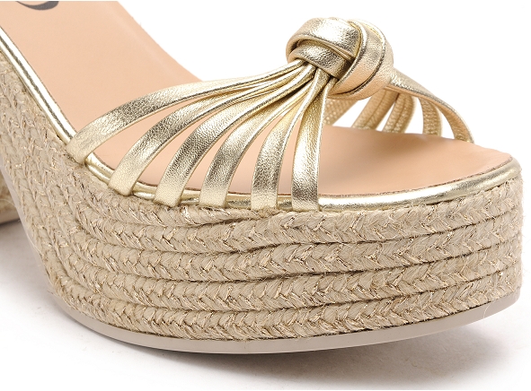 Gaimo nu pieds talons femme melissa or