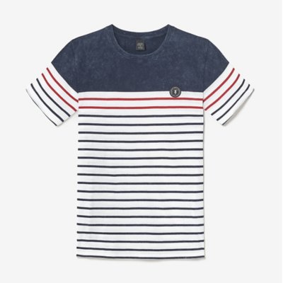 Tee-shirt à manches courtes homme Blank LE TEMPS DES CERISES