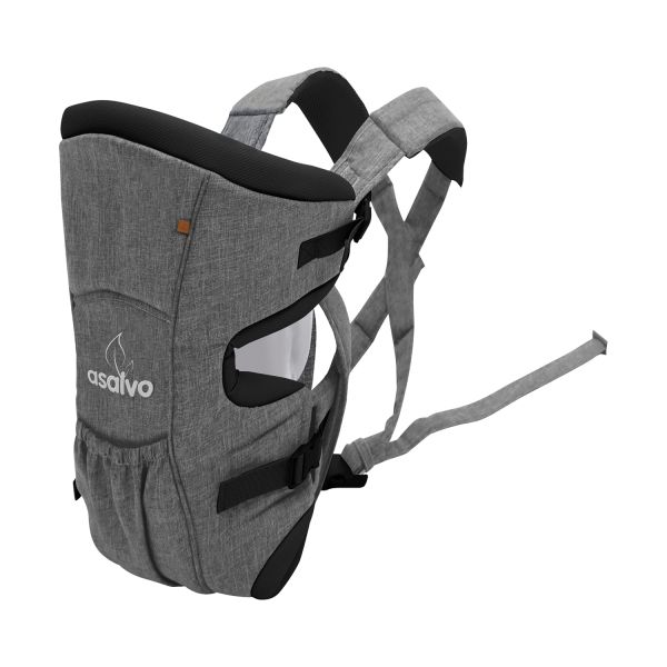 Asalvo Buikdrager - Grey Melange