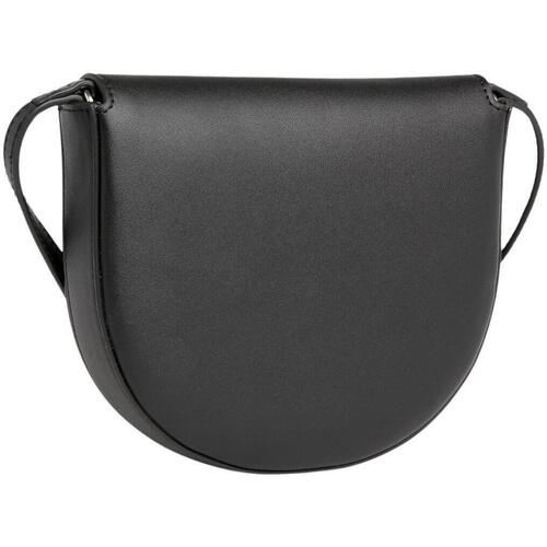 Calvin Klein Jeans - SCULPTED MINI SADDLE BAG Negro