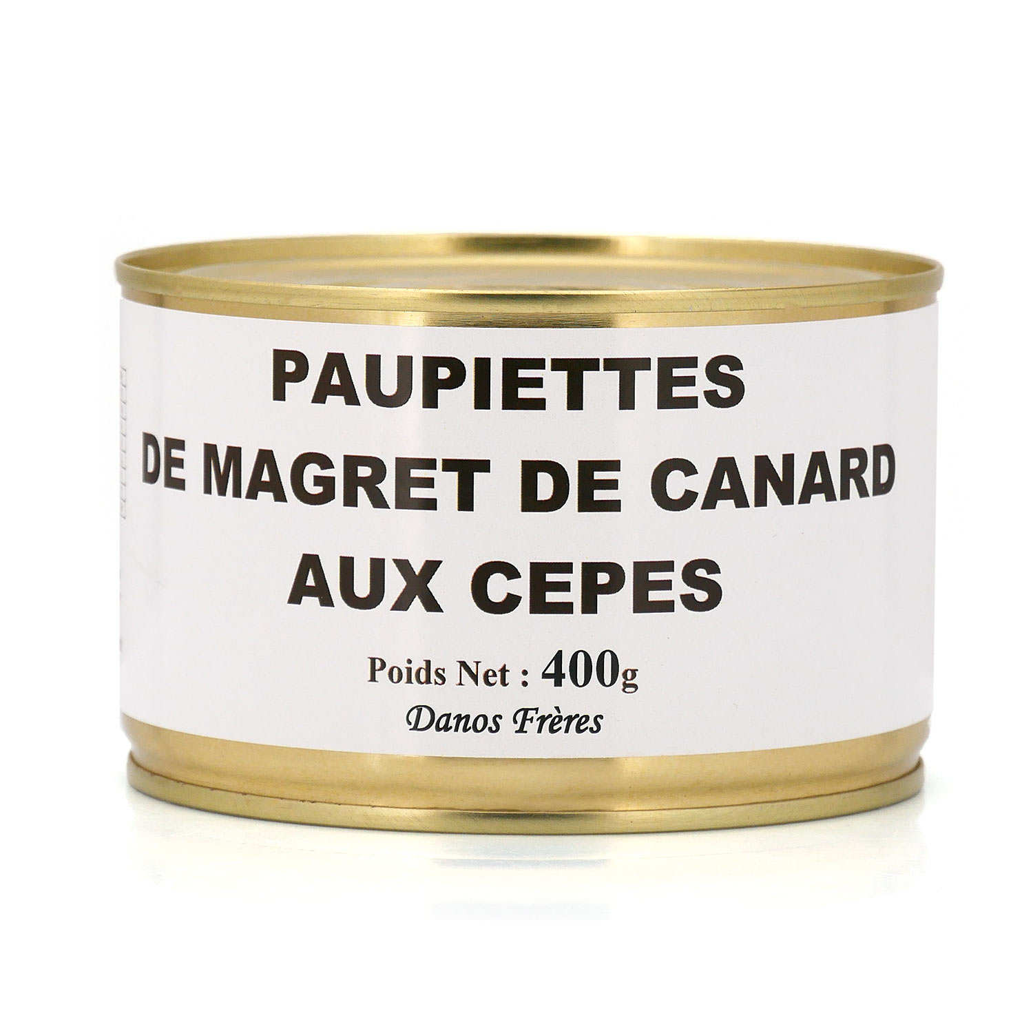 Paupiettes de magret de canard aux cèpes