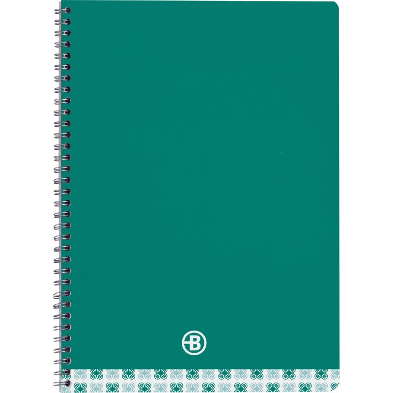Cahier spirale standard Bruneau 24 x 32 cm grands carreaux 100 pages