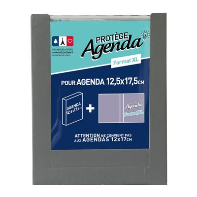 Protège-agenda XL - 12,5 x 17,5 cm - Exacompta