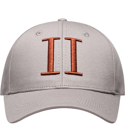 Les Deux Kasket - Baseball - Light Grey/Terracotta
