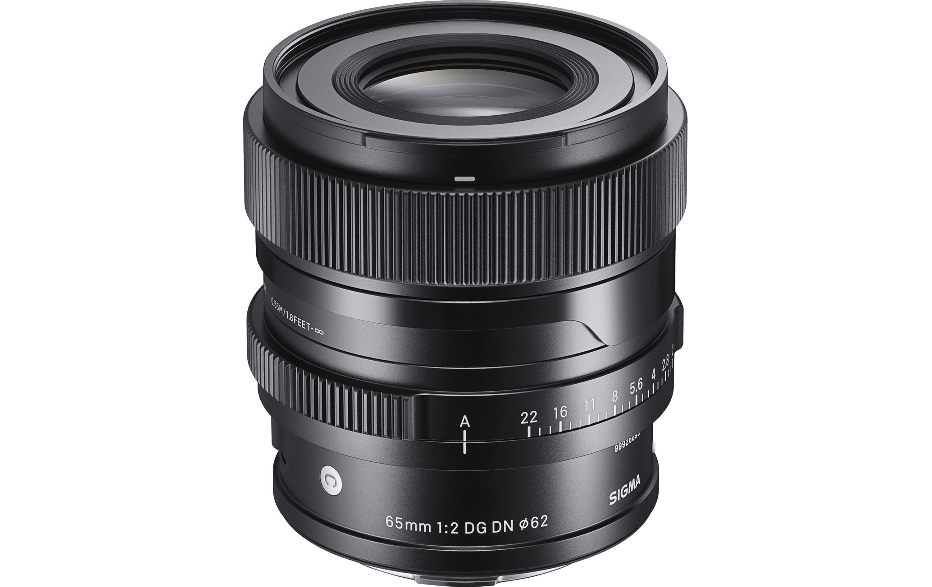 Festbrennweite 65mm F/2 DG DN Contemporary – L-Mount<br>Kompaktes, kurzes Teleobjektiv