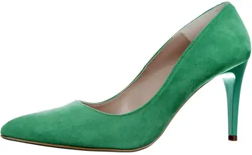 8 GIULIA GROEN - maat 42 pump groen - maat 42 Calandschoen