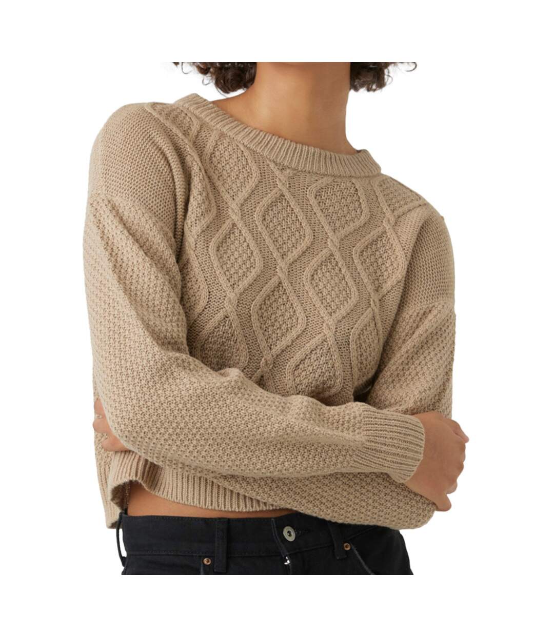 Pull Beige Femme Vero Moda Malva