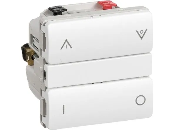 LAURITZ KNUDSEN Lysdæmper 250W kombi, universal, 1 modul, LK IHC® Wireless LK FUGA 230V AC, hvid..