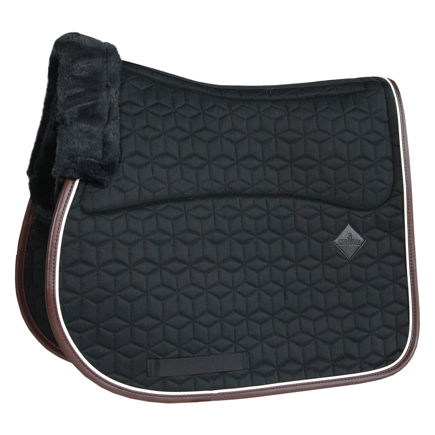 KENTUCKY Saddle Pad Skin Friendly - black