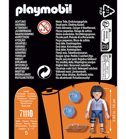 Playmobil Naruto - Hinata - 71110 - 5 Teile
