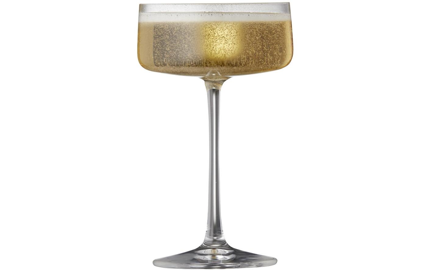Champagnerglas Zero 4 Stück, 26 clChampagnerschale aus ultraklarem Kristallglas