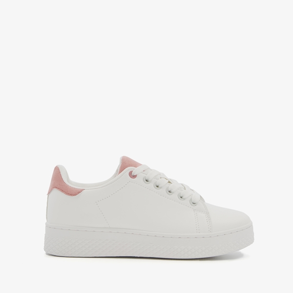 Blue Box dames sneakers met roze details