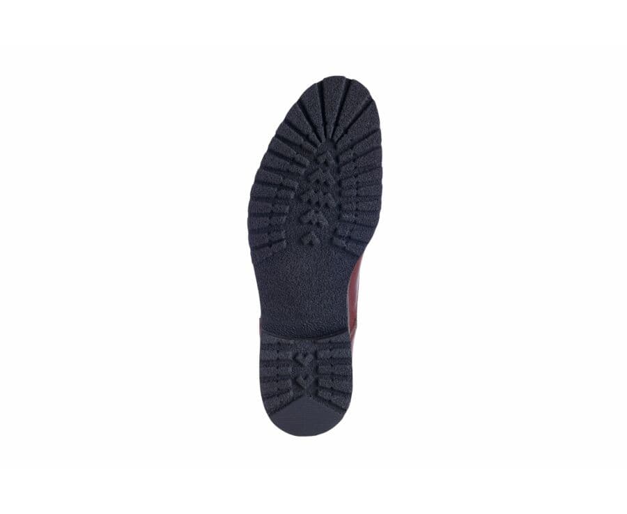 Boots cuir homme Chocolat Patiné - BARDFIELD