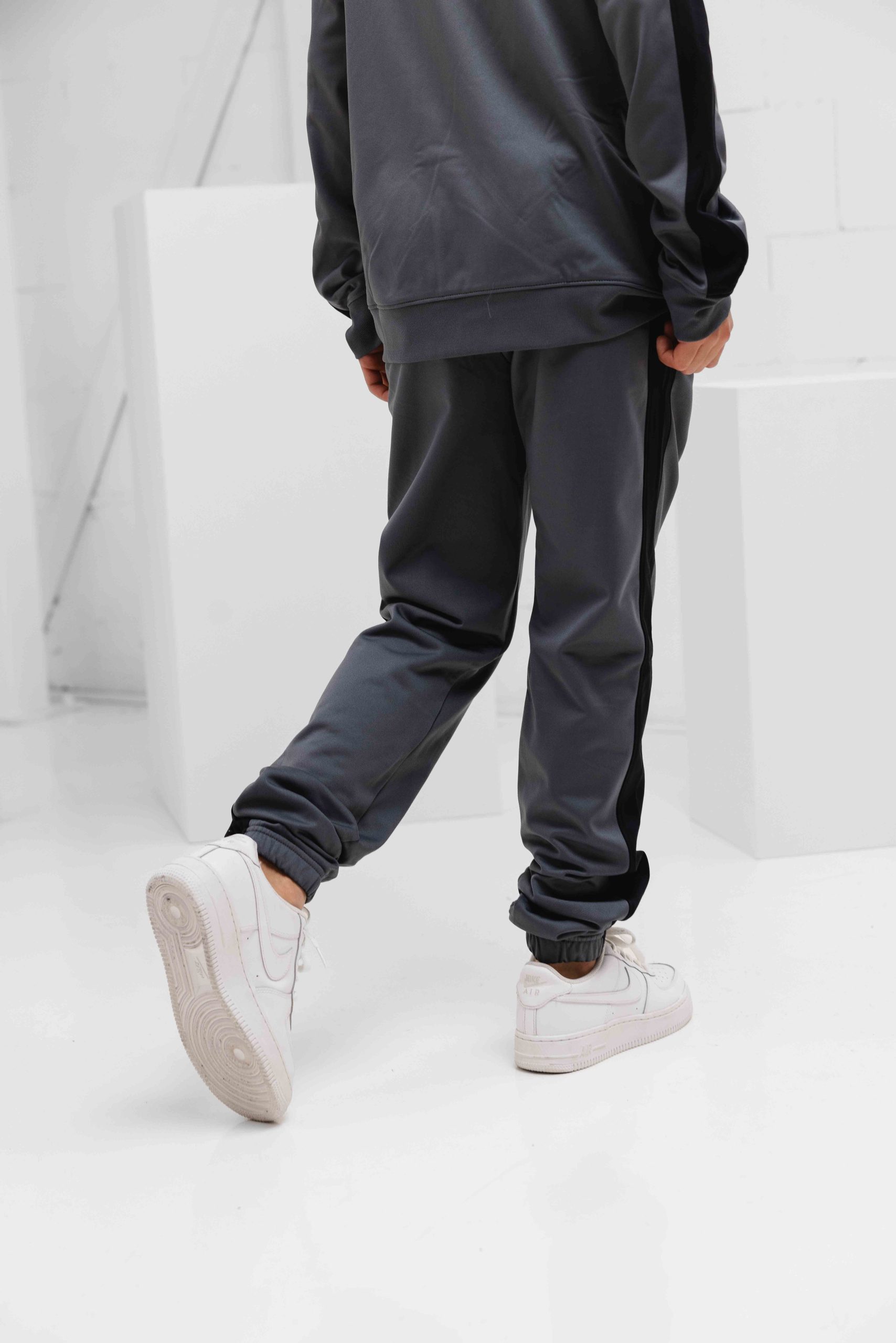 Under Armour Rival Knit Trainingspak Kids Grijs