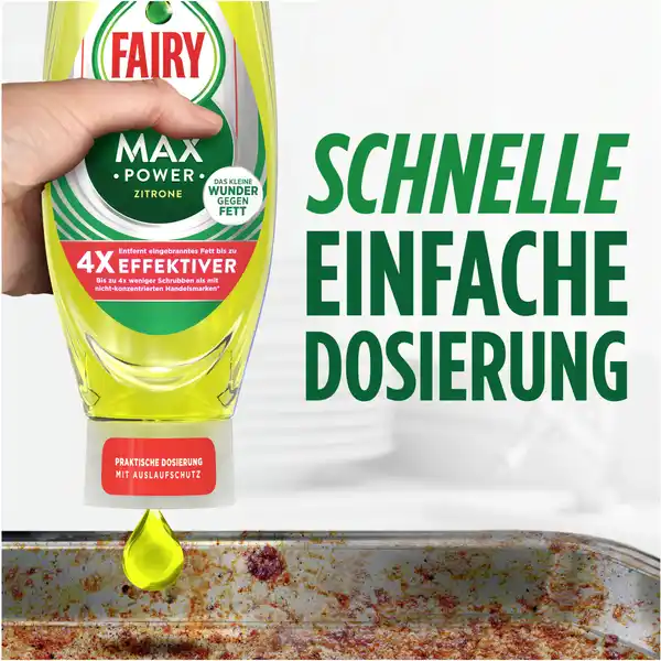 Handspülmittel Konzentrat Max Power Zitrone Treuegröße