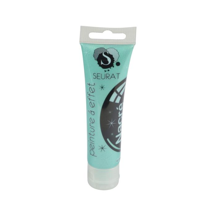PEINTURE EFFET NACRE 60ML VERT D EAU