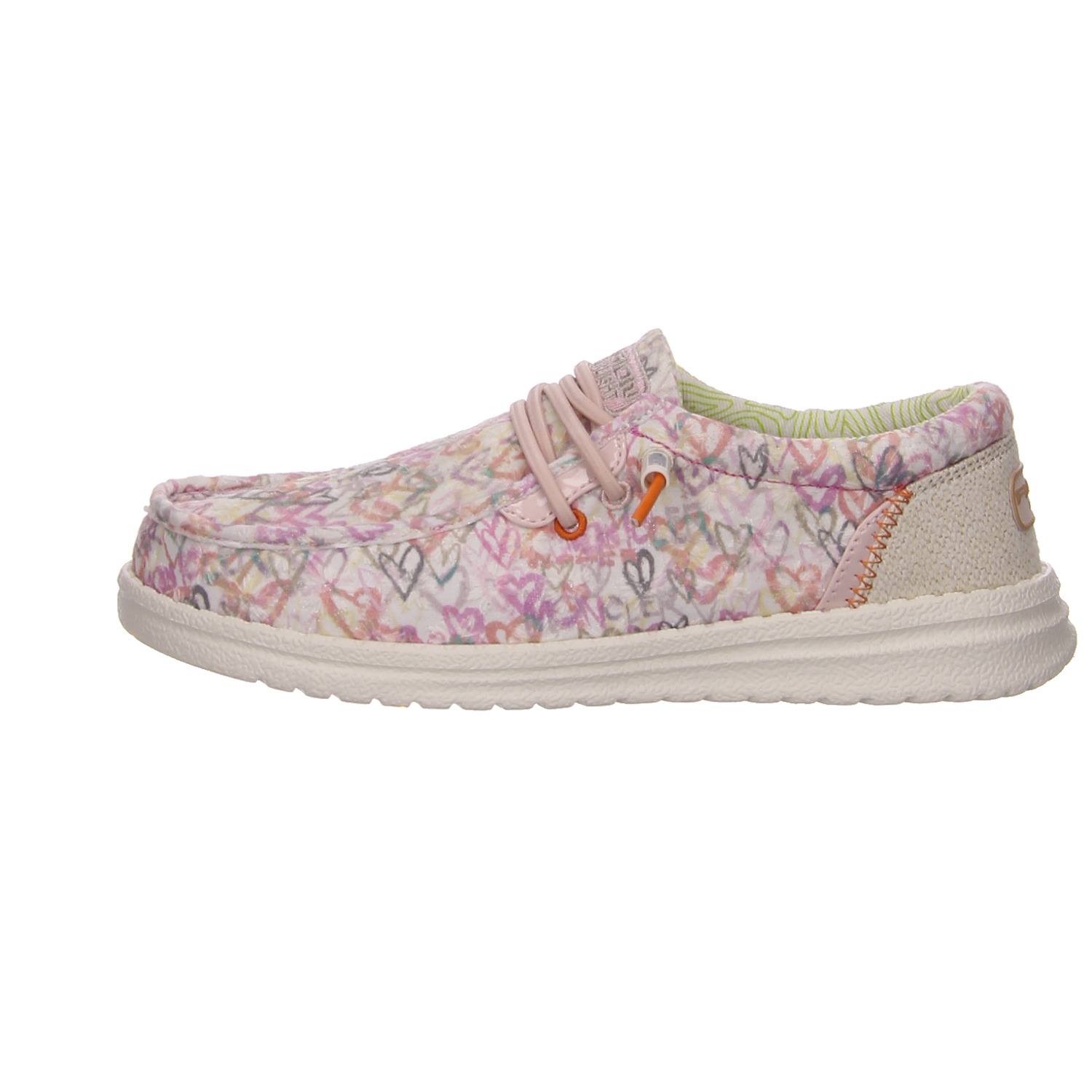 Fusion Sneaker rose weiss/weiss kombi