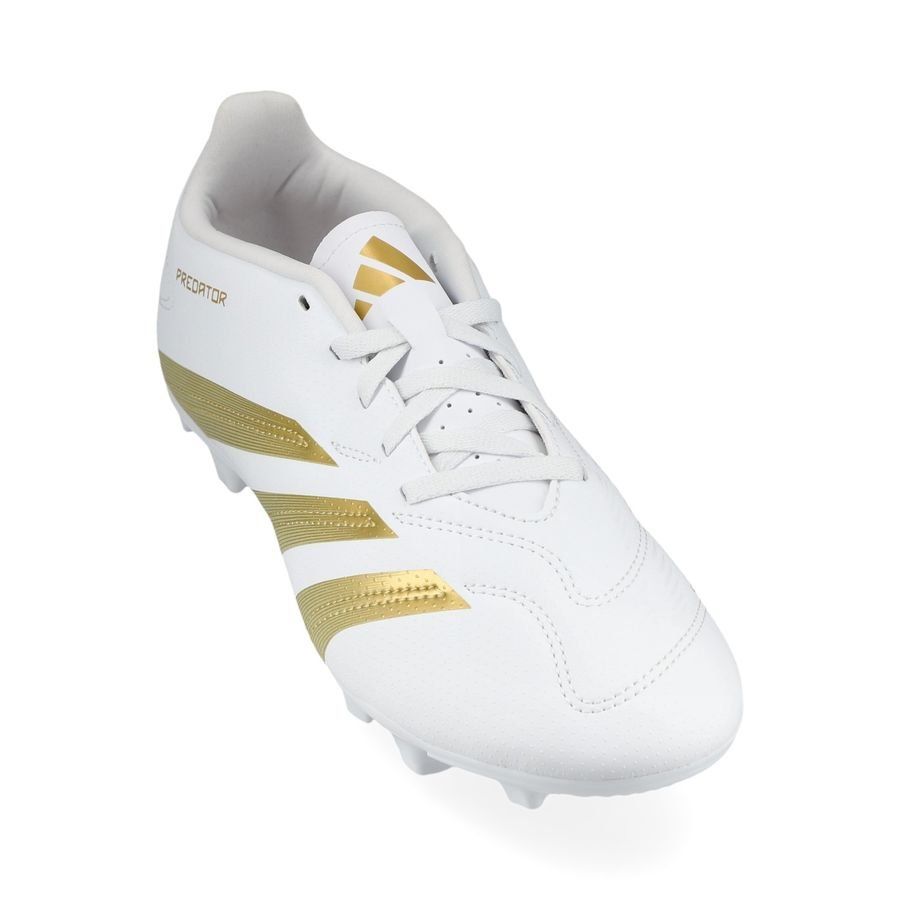 adidas Predator Club FxG Day Spark - Blanc/Doré/Blanc Enfant