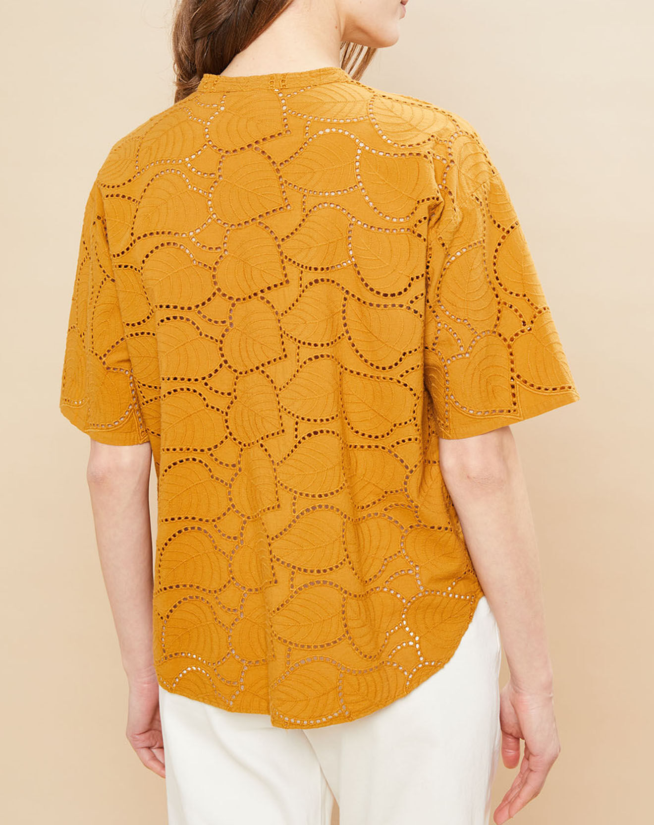 Hartford Blouse Candide noisette