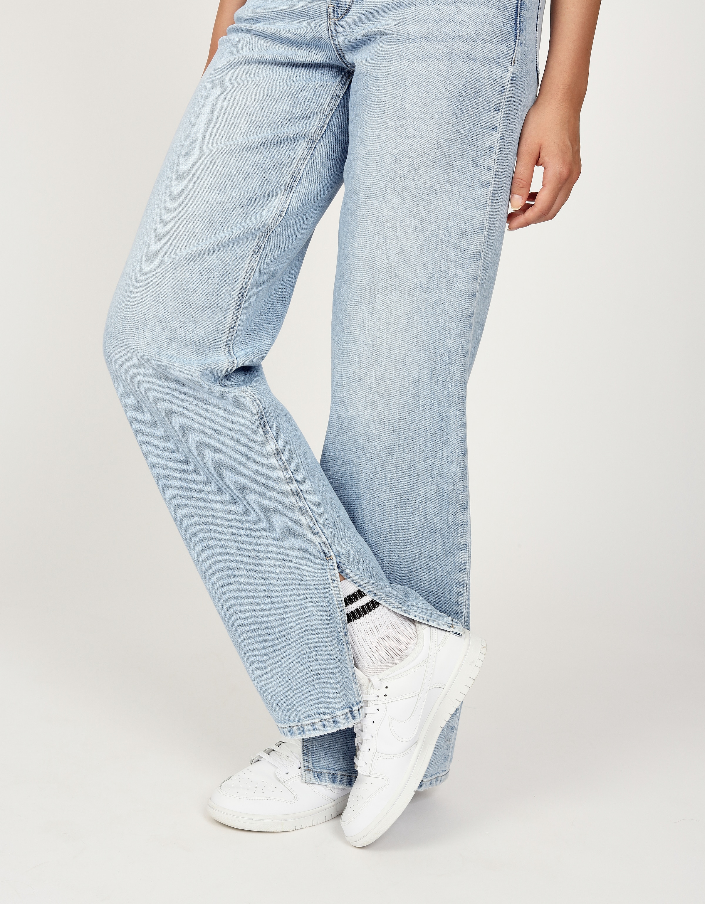 GANG Straight-Jeans »94JUL SLIT«, mit Schlitz