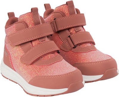 Viking Bouncy Glitter Mid 2V WP Sneakers, Pink