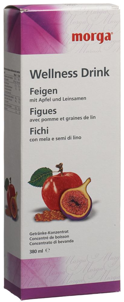 MORGA Wellness Drink Feigen 380 ml