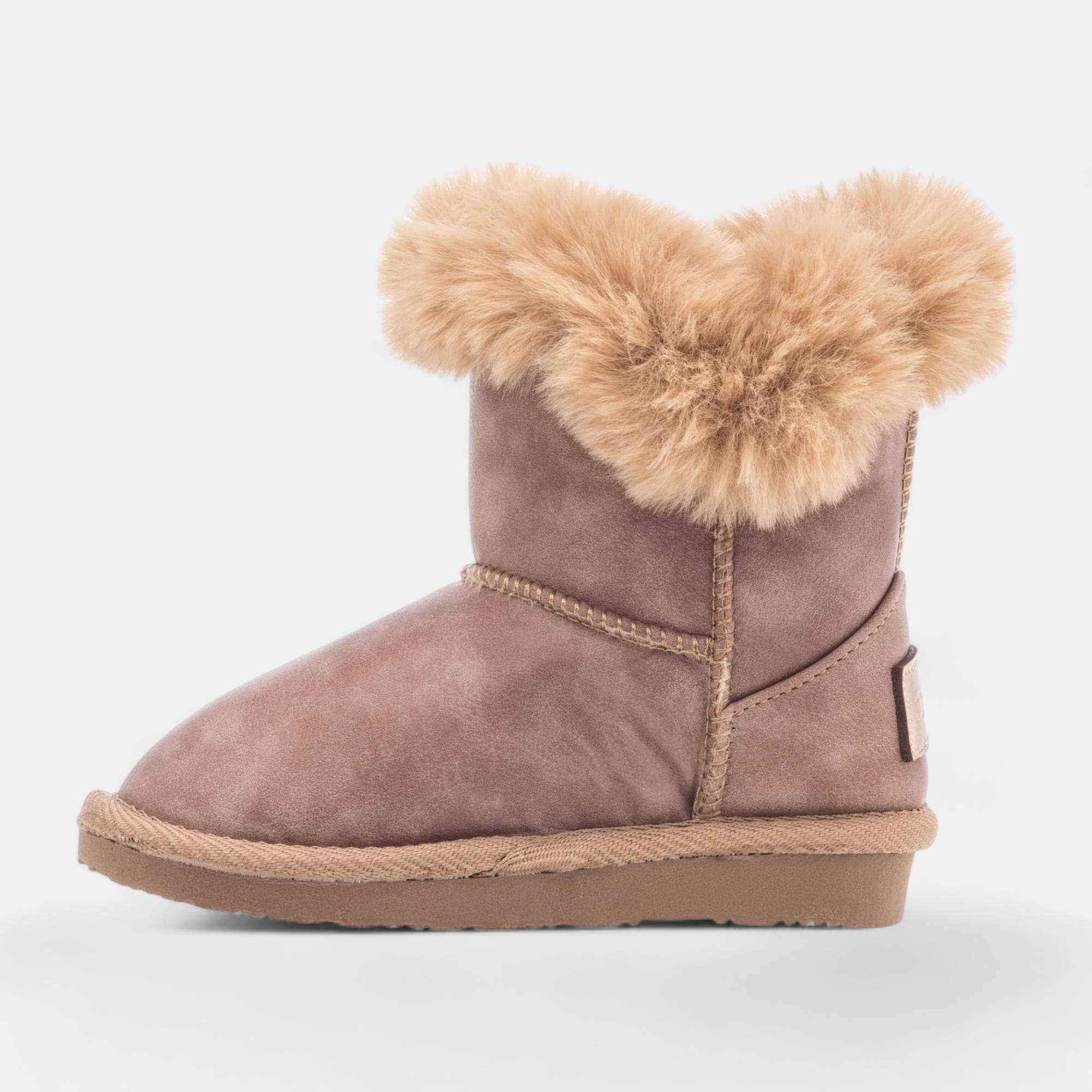 Bottines Fille cognac