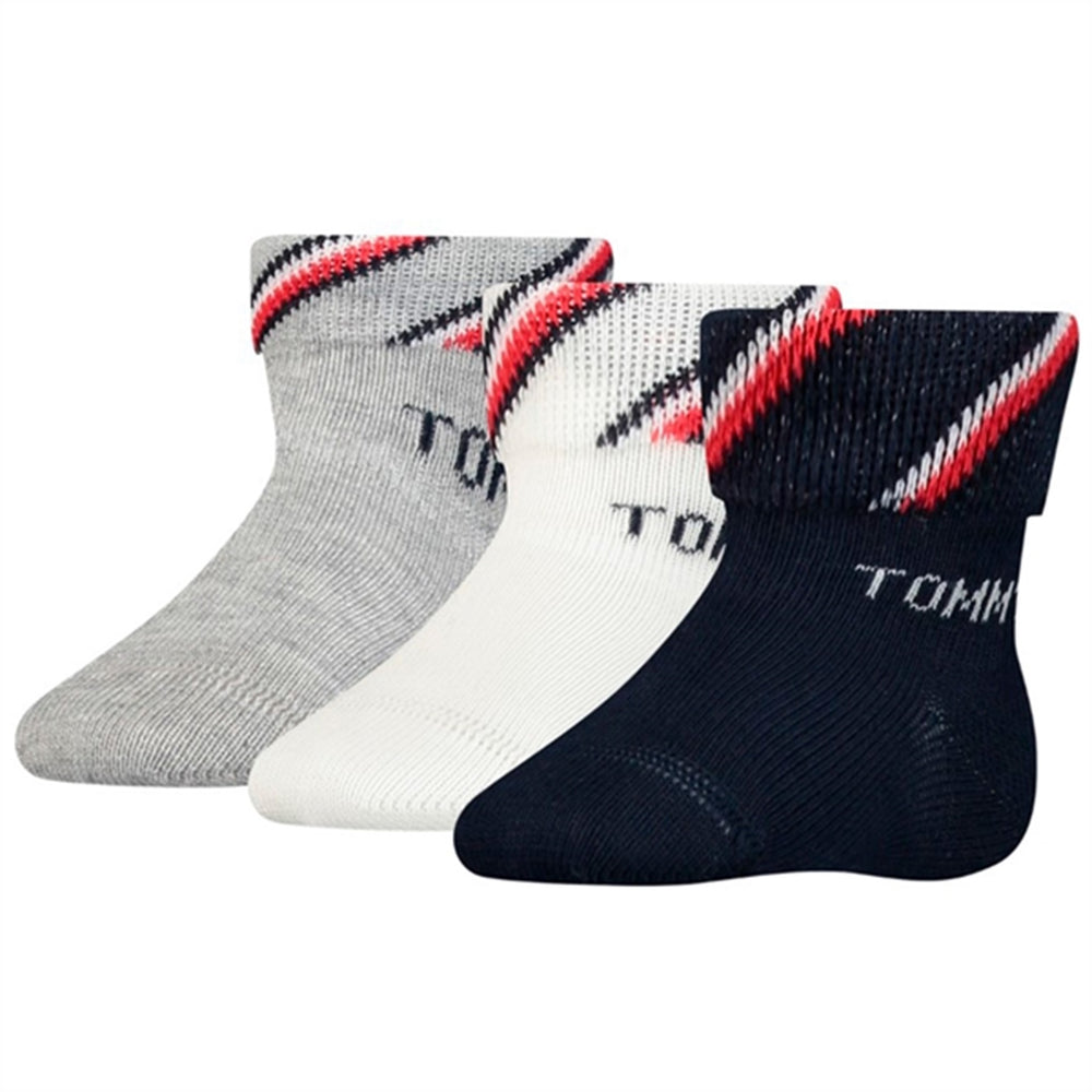 Newborn 3-pak Giftbox Strømper Tommy Original