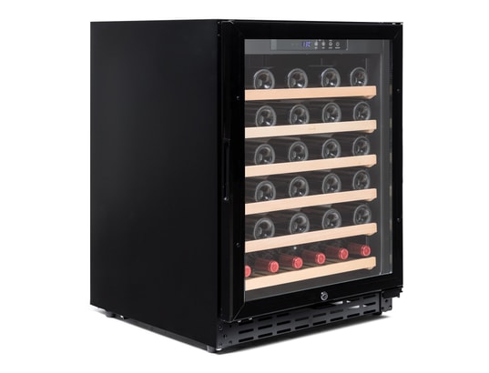 VINOBOX - Cave à vin 50 bouteilles gc noire 1t - mono température