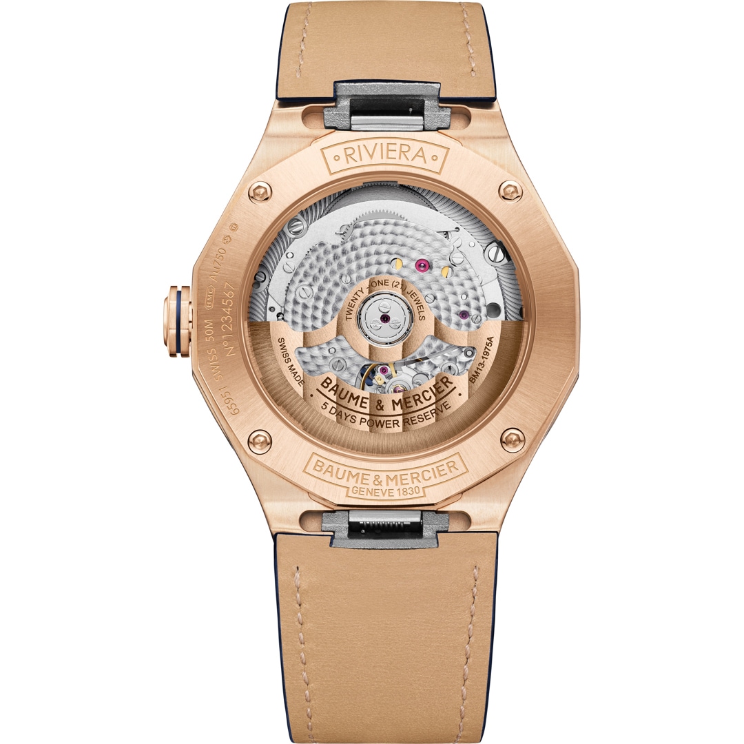 Baume et Mercier Riviera Gold 10815 Baumatic Ø 39mm