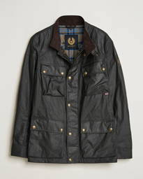 Belstaff Fieldmaster Wax Jacket Black