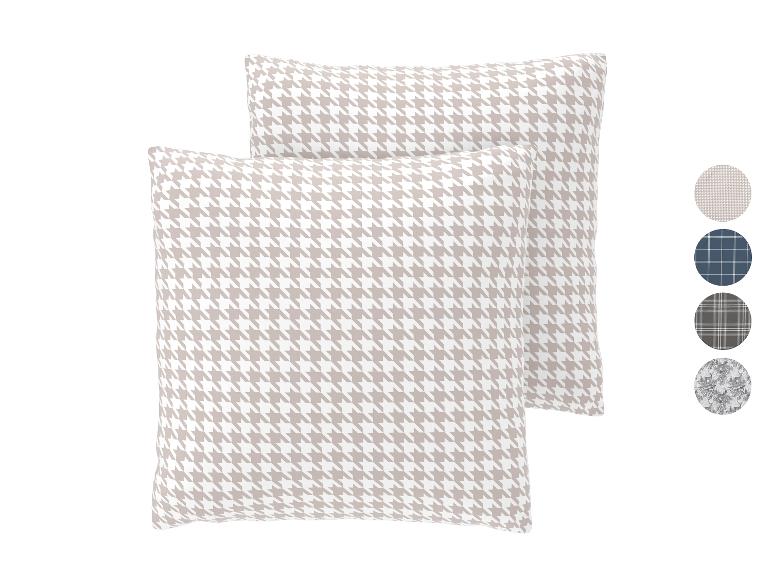 Set van 2 kussenslopen 50 x 60 cm