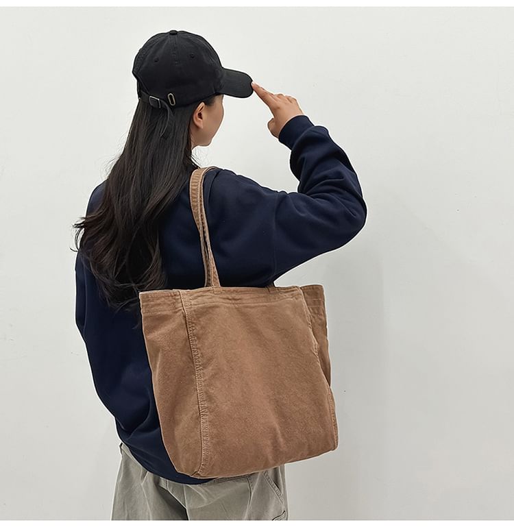 Hikuozy - Effen canvas tas