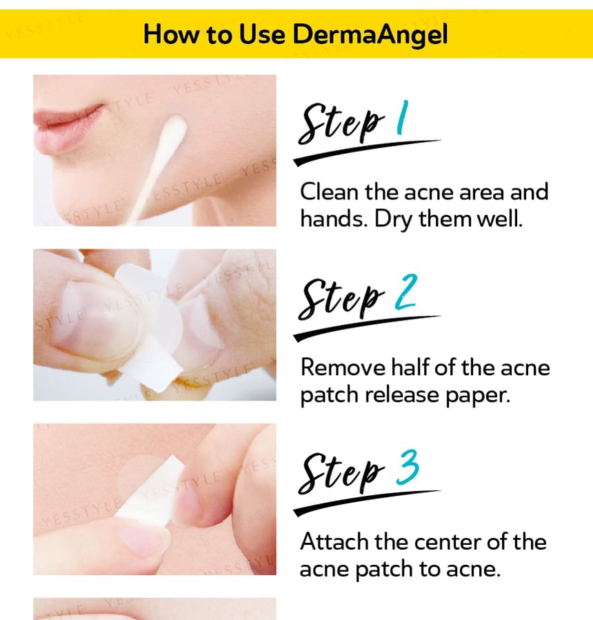 DermaAngel - Nachtpleister tegen acne, 24 stuks
