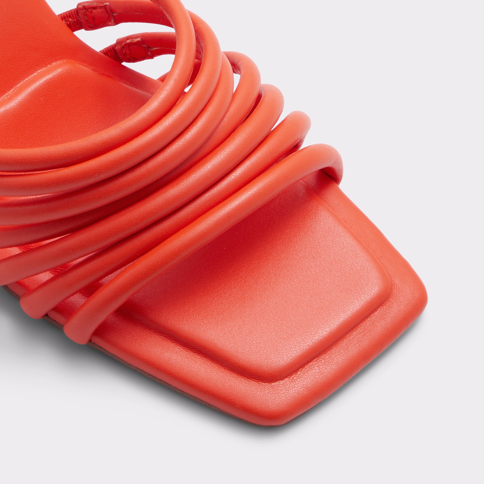 Harpa Bright Orange Women Strappy Sandals