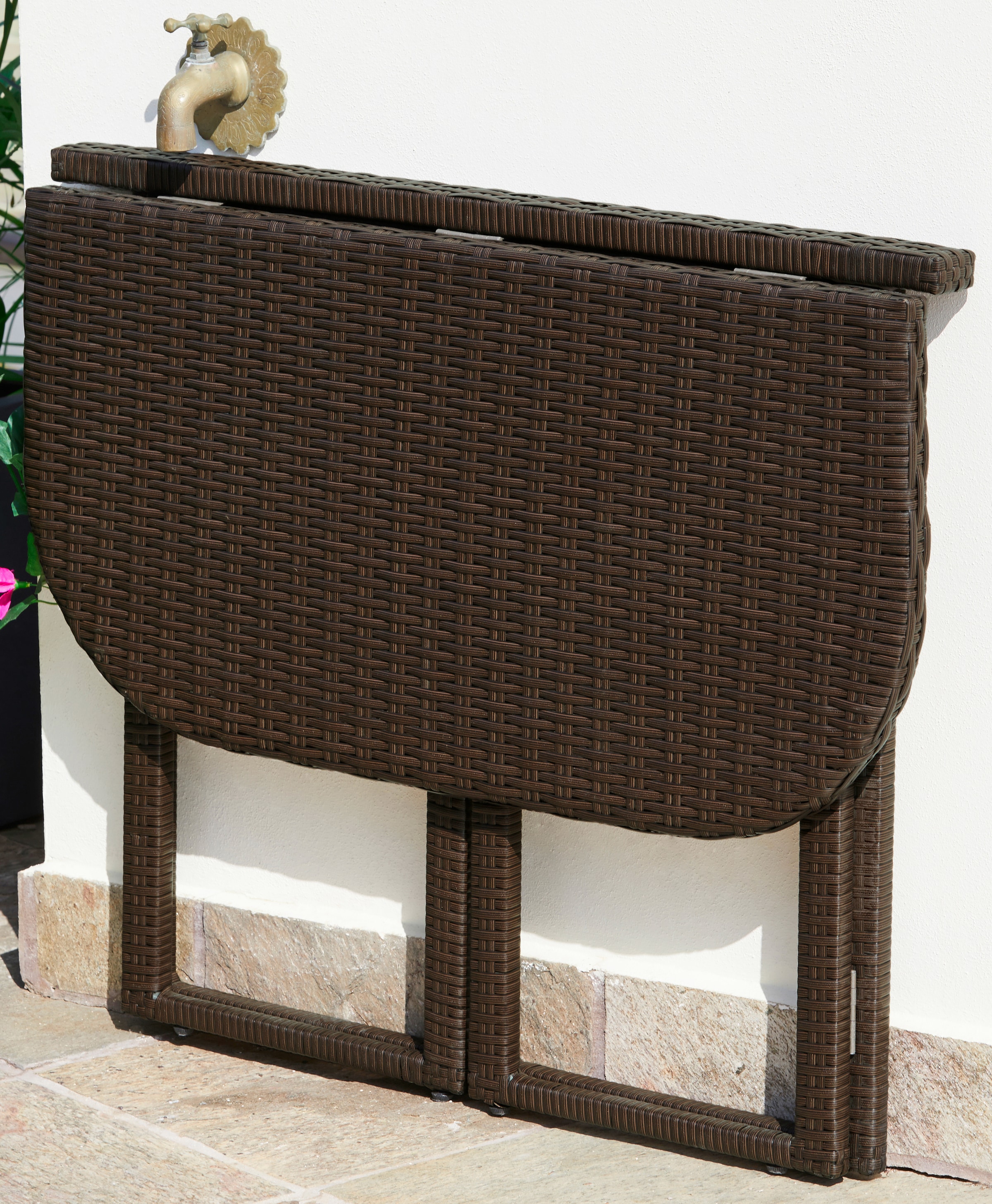 MERXX Gartentisch »Rattan« 50x90 cm