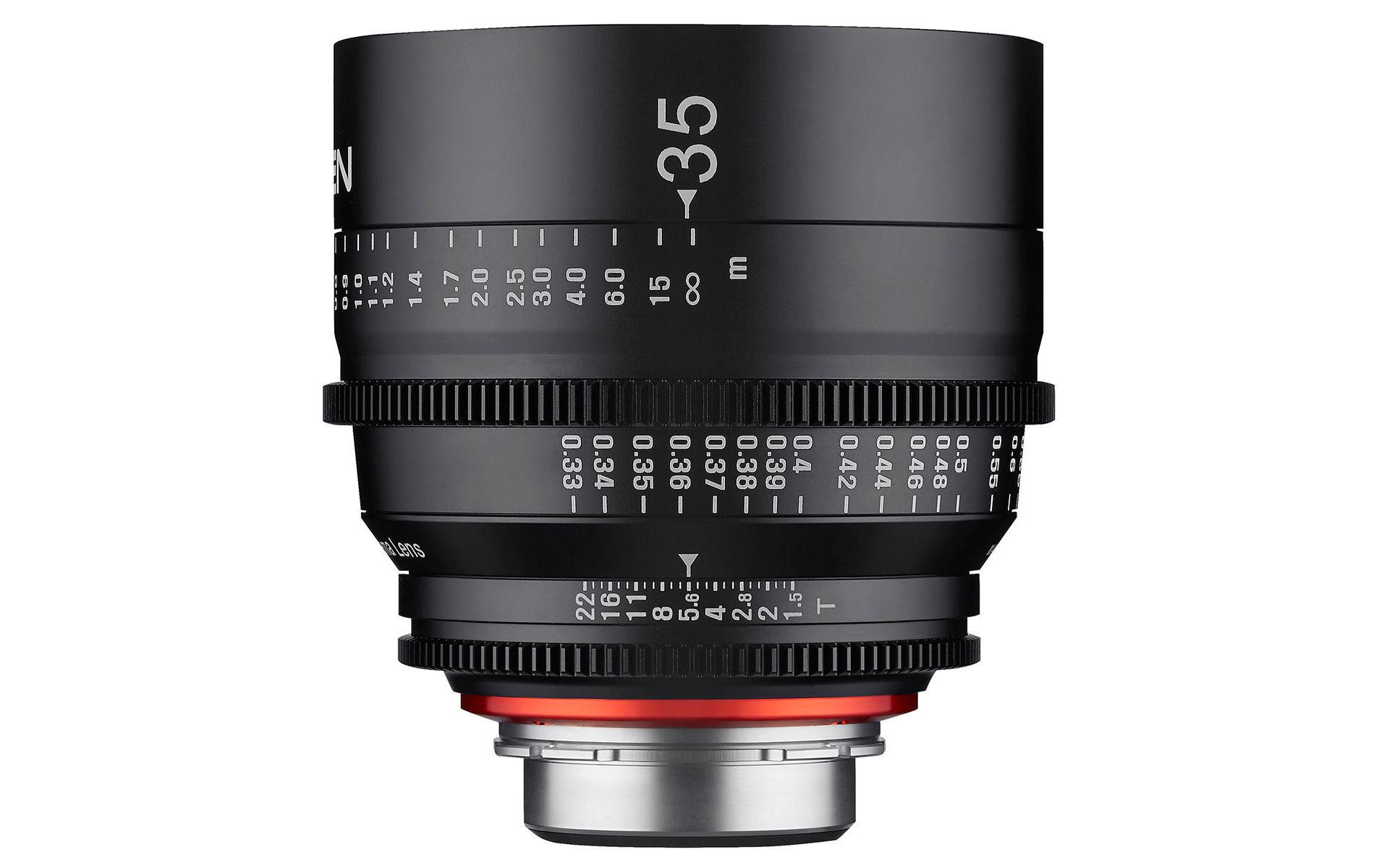 Festbrennweite XEEN 35mm T/1.5 FF Cine – Sony E-Mount<br>XEEN 35mm t/1.5