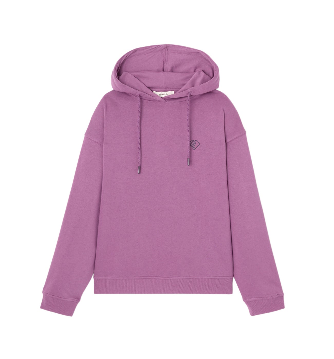 Sweat-shirt à capuche Femme - Violet moyen