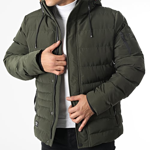 Doudoune Capuche Sicario Juarez Vert Kaki