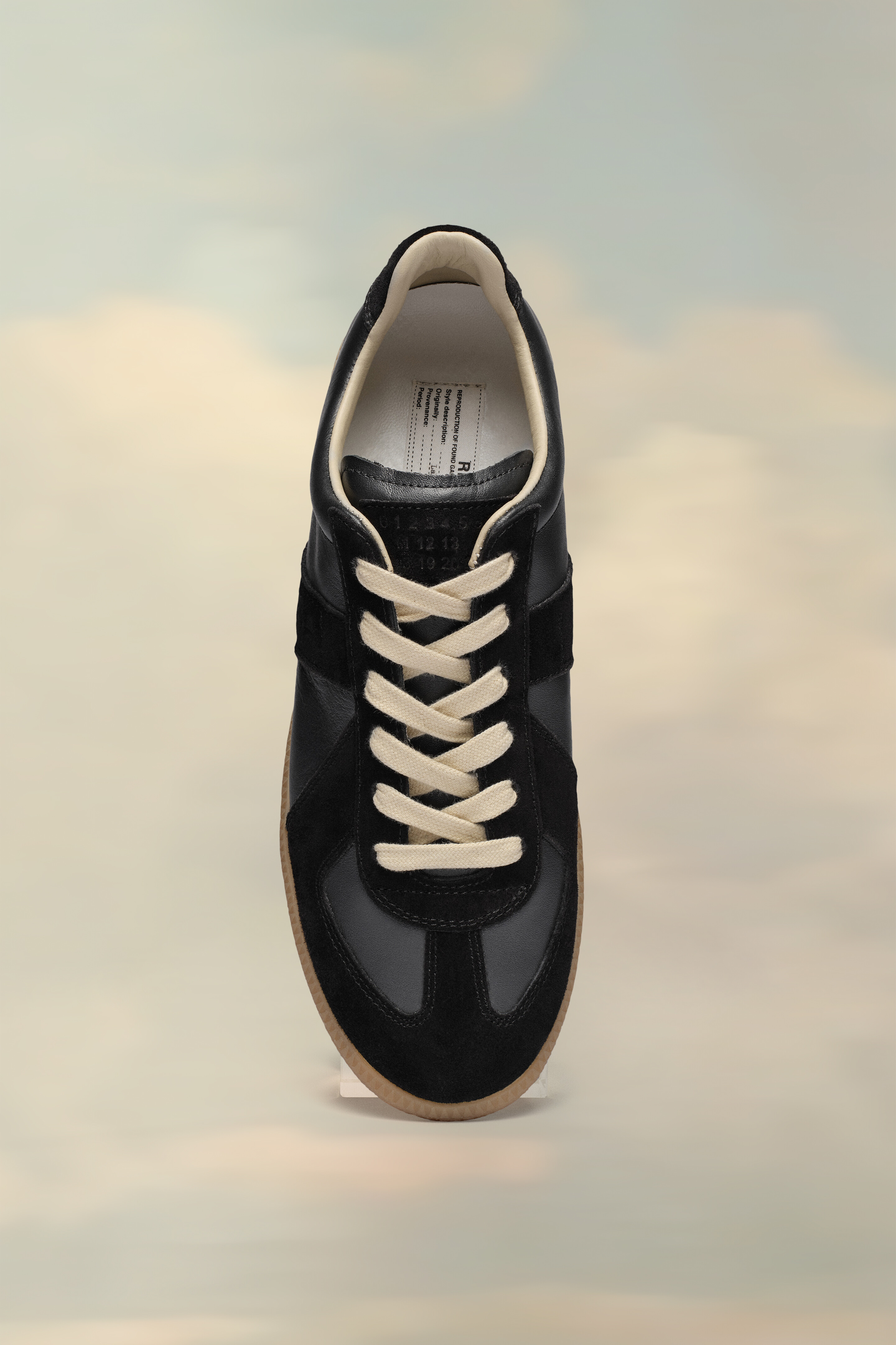 Sneakers Replica en cuir et suède | homme Noir
